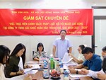 Ban Văn hóa - Xã hội giám sát tại Công ty TNHH Sức khỏe Hoàn hảo Thanh Huế