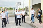 Thường trực HĐND thành phố giám sát công tác tiêu thoát nước và xử lý nước thải đô thị tại phường Lê Chân