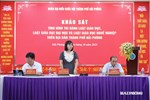Đoàn đại biểu Quốc hội thành phố Hải Phòng khảo sát việc tình hình thi hành Luật Giáo dục tại Trung tâm Giáo dục thường xuyên Hải Phòng