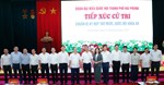 Đoàn đại biểu Quốc hội thành phố Hải Phòng tiếp xúc cử tri chuẩn bị kỳ họp thứ Mười, Quốc hội khóa XV