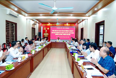 Chủ tịch HĐND thành phố làm việc với 05 xã, phường về thực hiện Nghị quyết 11-NQ/TU và vận hành chính quyền 02 cấp