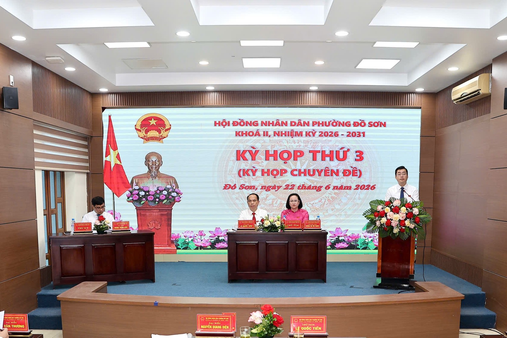Phường Đồ Sơn thành lập thêm 01 Phòng chức năng và tổ chức lại 10 Tổ dân phố