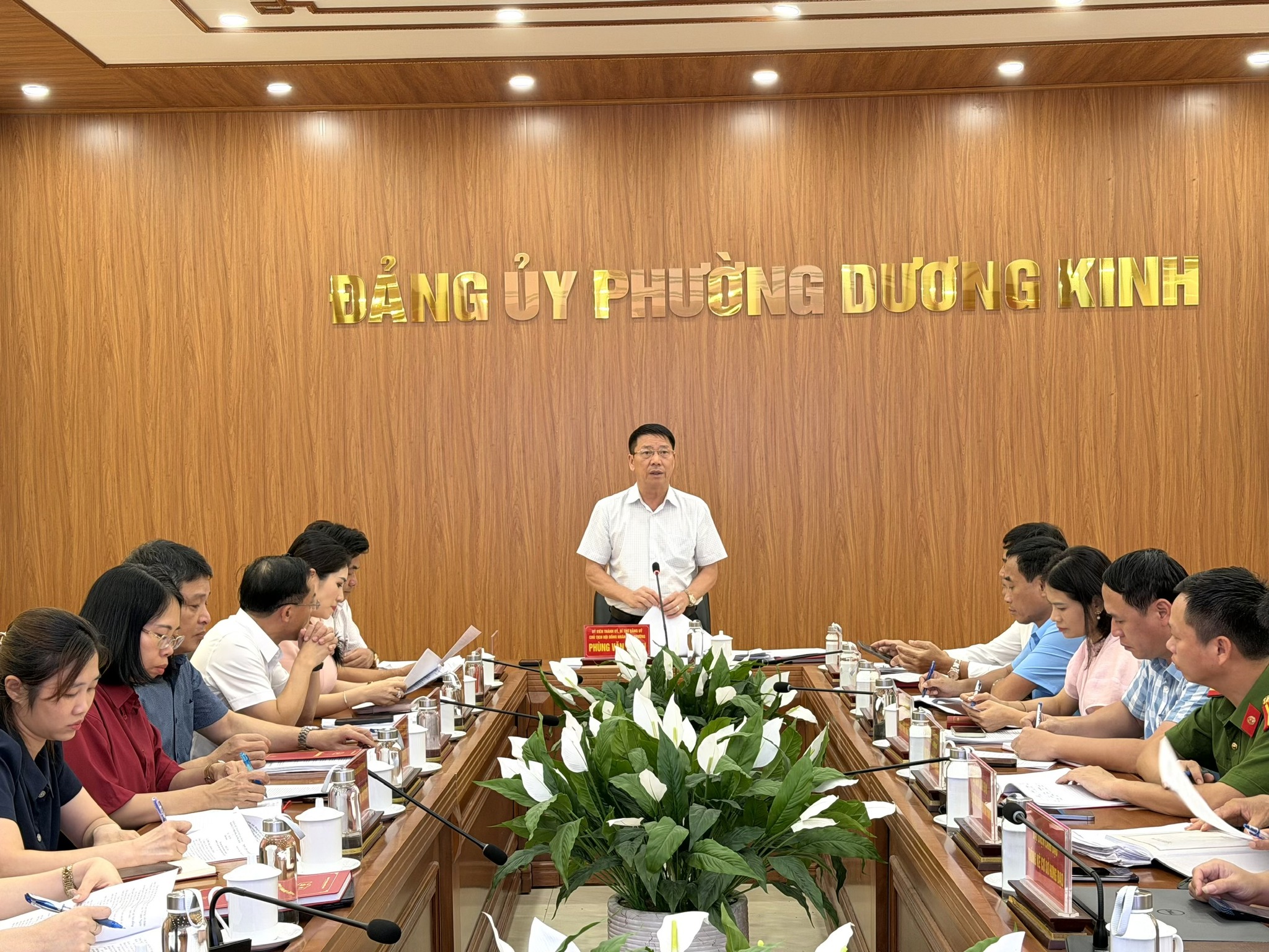 Phường Dương Kinh đẩy mạnh chuyển đổi số và giải phóng mặt bằng trong quý II năm 2026
