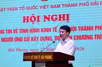 Ủy ban Mặt trận Tổ quốc Việt Nam thành phố hướng dẫn người ứng cử xây dựng chương trình hành động để vận động bầu cử