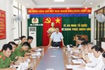 Ban Pháp chế HĐND thành phố làm việc với Công an phường An Biên về công tác đấu tranh, phòng chống buôn lậu, gian lận thương mại và hàng giả