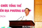 Đồng chí Lê Văn Hiệu, Phó Bí thư Thành ủy, Chủ tịch HĐND thành phố dự Hội nghị sơ kết 1 năm vận hành mô hình chính quyền địa phương 2 cấp