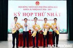 HĐND phường Đông Hải khóa II kiện toàn chức danh lãnh đạo HĐND, UBND