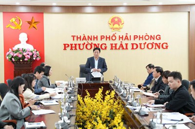 Đoàn kiểm tra số 08 của Ủy ban bầu cử thành phố kiểm tra công tác chuẩn bị bầu cử tại một số phường thuộc phía Tây thành phố