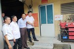 Ban Pháp chế HĐND thành phố khảo sát về công tác phòng cháy, chữa cháy tại chợ An Dương
