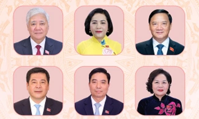 6 Phó Chủ tịch Quốc hội nhiệm kỳ 2026 - 2031
