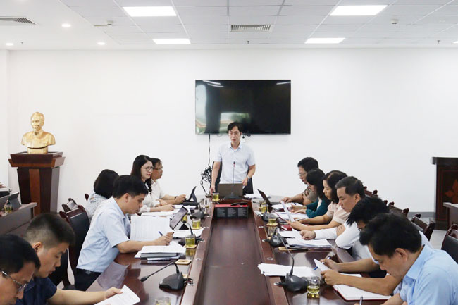 Ban Kinh tế - Ngân sách HĐND thành phố làm việc với Sở Nông nghiệp và Môi trường về kết quả thực hiện các Dự án đầu tư công