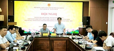 Ban Kinh tế - Ngân sách thẩm tra các hồ sơ dự thảo nghị quyết lĩnh vực tài nguyên trình Kỳ họp thường lệ giữa năm 2026 HĐND thành phố khóa XVII