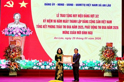 Xã An Lão kỷ niệm 96 năm Ngày thành lập Đảng và phát động phong trào thi đua năm 2026