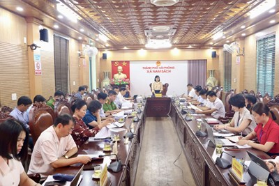 Đoàn đại biểu Quốc hội thành phố giám sát chuyên đề an toàn thực phẩm tại xã Nam Sách