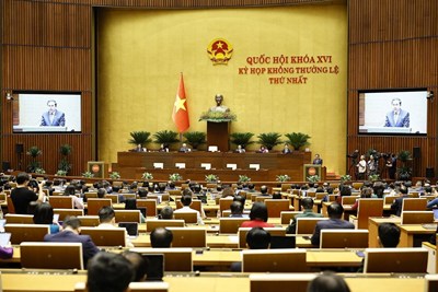 Bế mạc Kỳ họp không thường lệ thứ nhất, Quốc hội khoá XVI