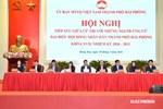 Chủ tịch UBND thành phố Lê Ngọc Châu tiếp xúc cử tri tại Đơn vị bầu cử số 9 thành phố