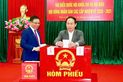 Gần 3,2 triệu cử tri Hải Phòng tham gia “Ngày hội non sông” thực hiện bầu cử đại biểu Quốc hội khóa XVI và HĐND các cấp nhiệm kỳ 2026 - 2031