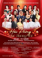 Đêm nhạc 'Hải Phòng quê hương tôi' diễn ra vào tối 11/7