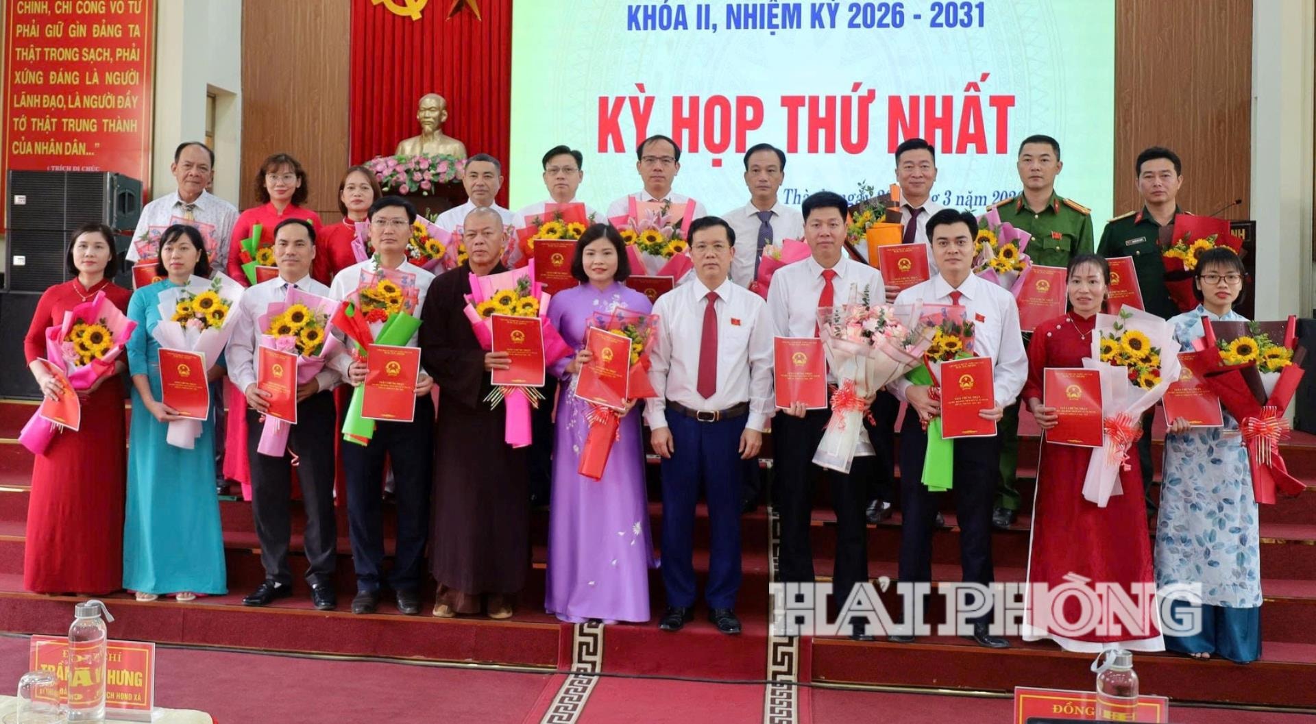 HĐND xã An Thành khóa II kiện toàn chức danh lãnh đạo HĐND, UBND