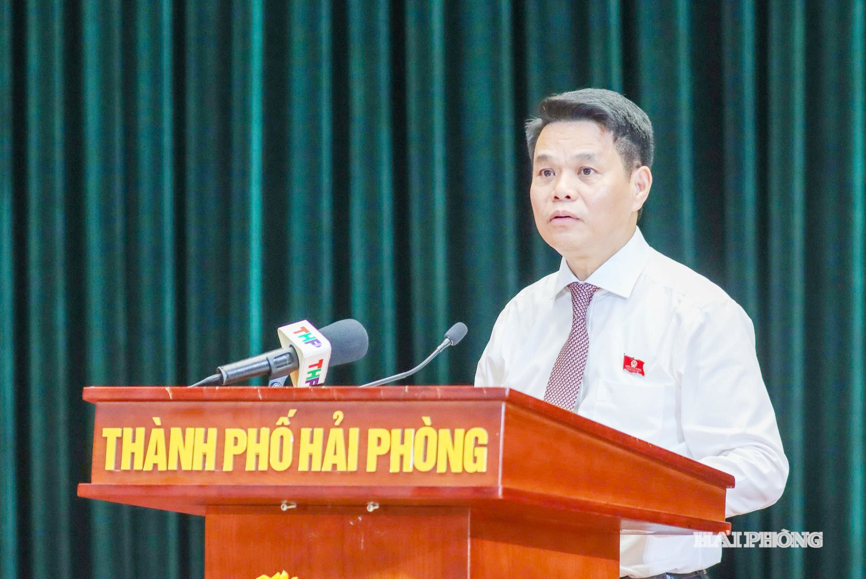 Bài phát biểu của đồng chí Lê Ngọc Châu, Ủy viên Trung ương Đảng, Bí thư Thành ủy, Trưởng Đoàn đại biểu Quốc hội thành phố Hải Phòng tại Kỳ họp thứ 3 HĐND thành phố khóa XVII