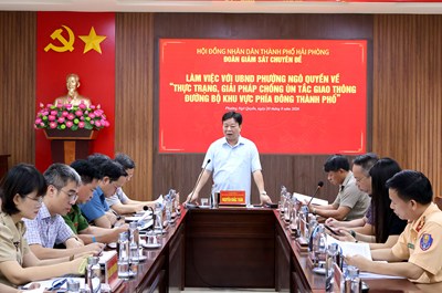 Phường Ngô Quyền có 11 điểm ùn tắc về giao thông