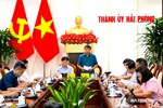 Ban Đô thị họp thẩm tra hồ sơ dự thảo nghị quyết trình Kỳ họp thứ 5 HĐND thành phố khóa XVII