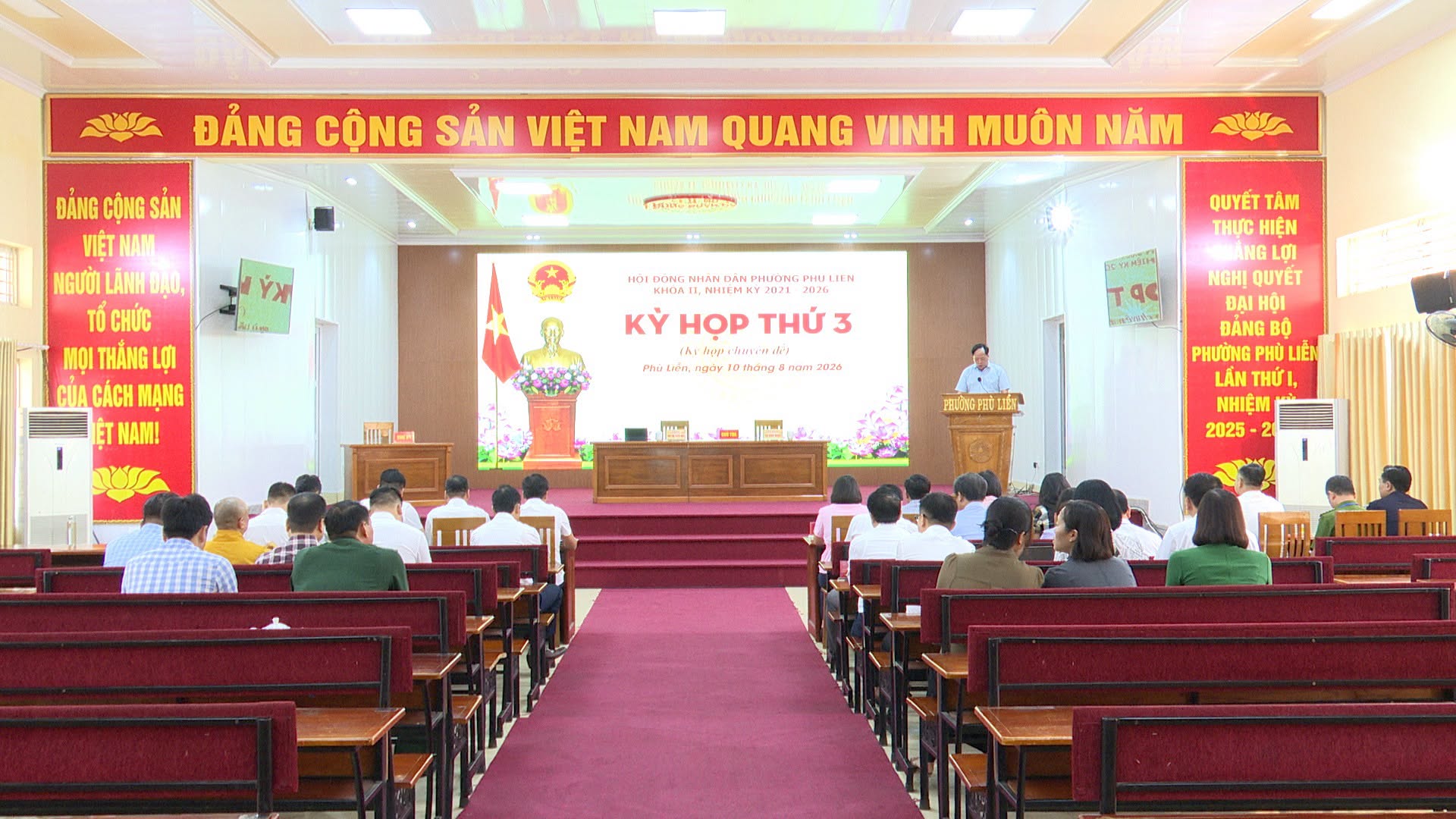 Kỳ họp thứ 3 HĐND phường Phù Liễn: Thông qua 2 Nghị quyết quan trọng