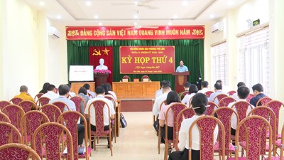 HĐND phường Phù Liễn thông qua 02 Nghị quyết liên quan đến ổn định tổ chức, hoạt động của các cơ sở giáo dục trên địa bàn sau sắp xếp