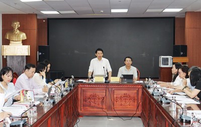 Ban Văn hóa - Xã hội thẩm tra hồ sơ dự thảo nghị quyết trình kỳ họp thứ Nhất HĐND thành phố khóa XVII