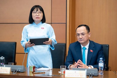 Đại biểu Quốc hội thành phố Hải Phòng góp ý 3 dự thảo luật