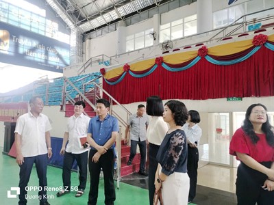 Ban Văn hóa- Xã hội HĐND thành phố khảo sát tại Bảo tàng thành phố và Trung tâm Huấn luyện và Thi đấu thể thao thành phố