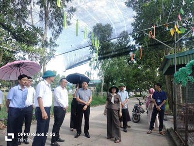 Ban Văn hóa - Xã hội HĐND thành phố giám sát chuyên đề việc thực hiện các quy định của pháp luật về quản lý và sử dụng các thiết chế văn hóa, thể thao tại xã Trần Phú